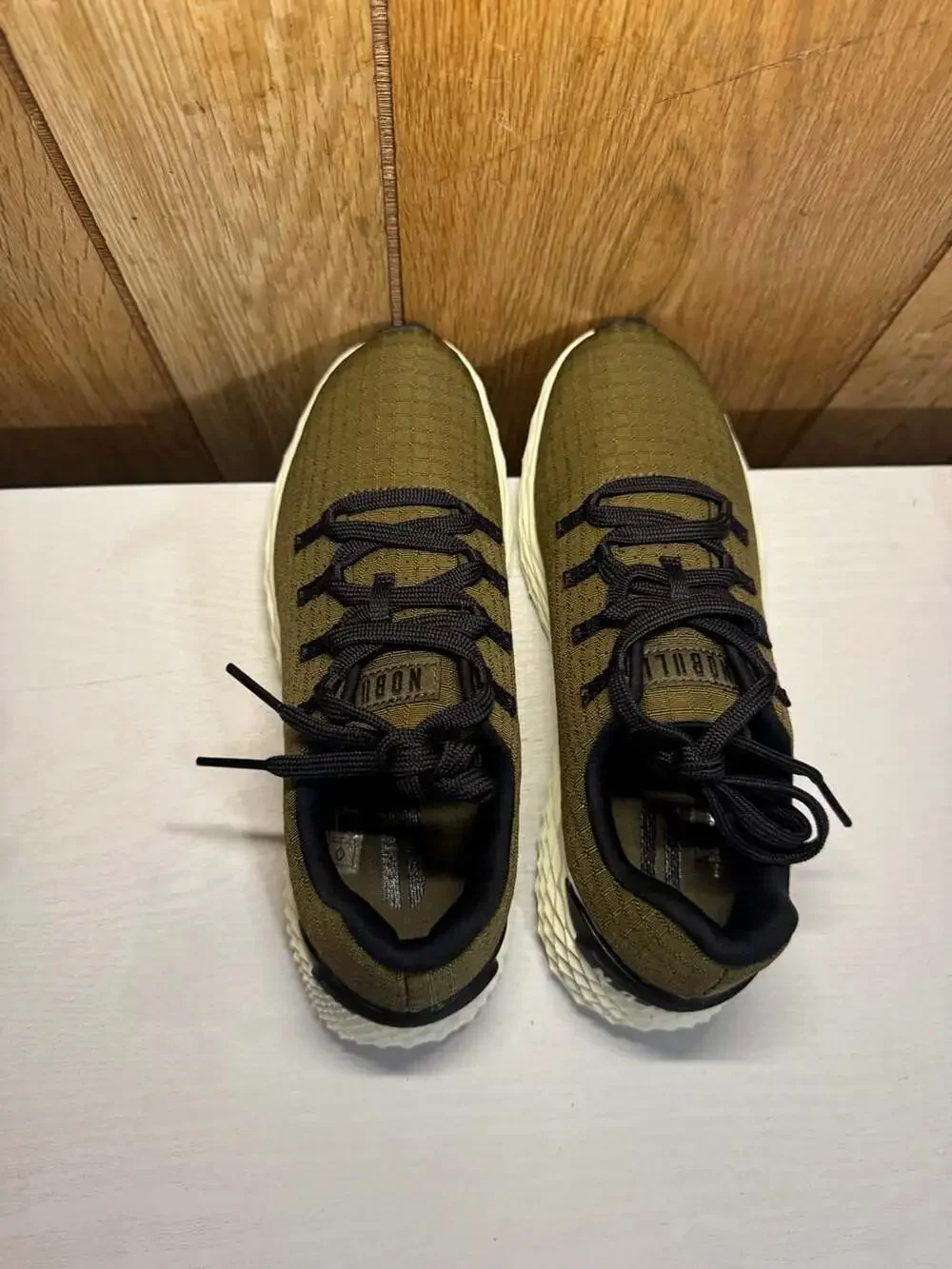 NOBULL Tactical Green Allday Knit Shoes Sneakers